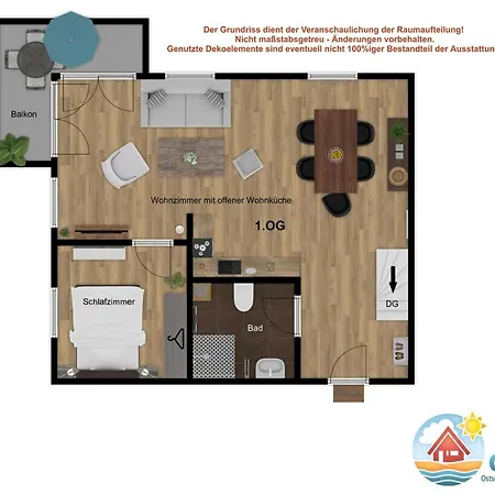 Hanseresidenz I Whg 22 * Boltenhagen