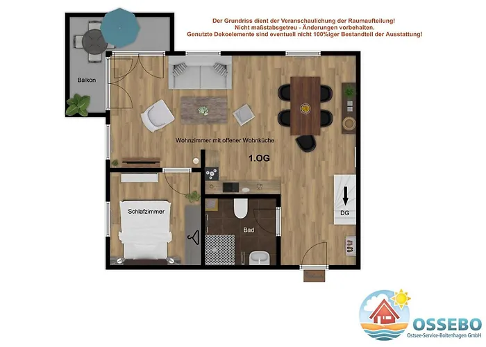 Hanseresidenz I Whg 22 * Boltenhagen